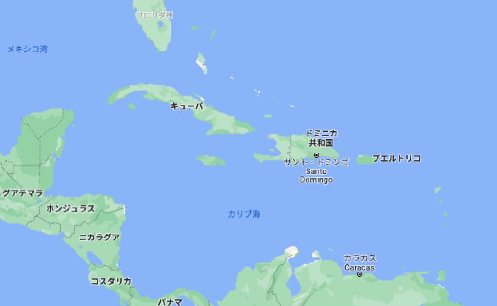 カリブ海地域への疫病流入