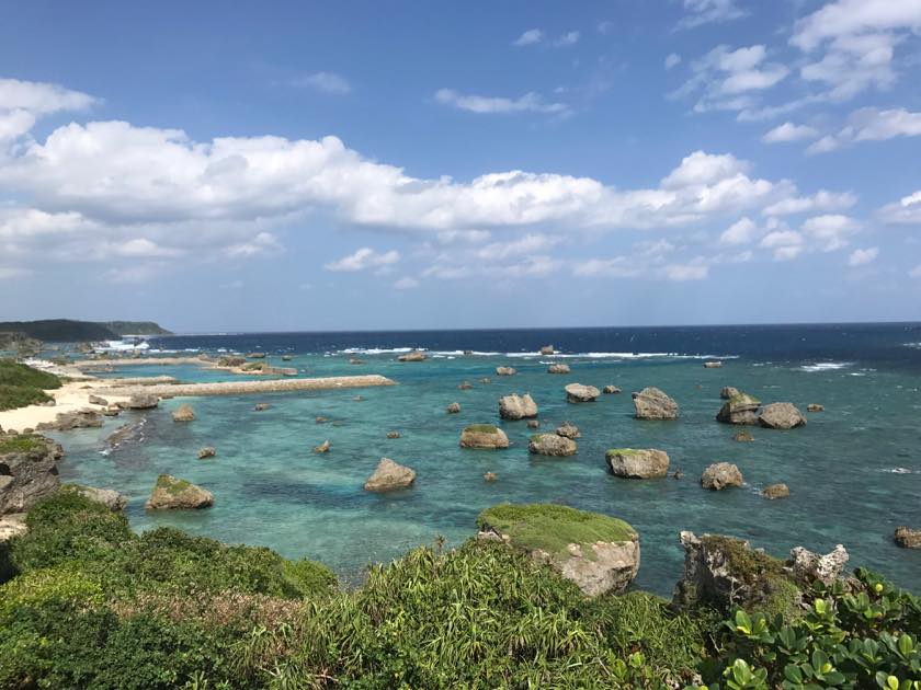 東平安名崎からの眺め